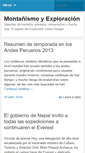 Mobile Screenshot of montanismo.org