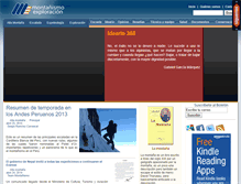 Tablet Screenshot of montanismo.org